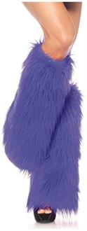 Furry leg warmers