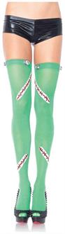 Frankie opaque thigh highs
