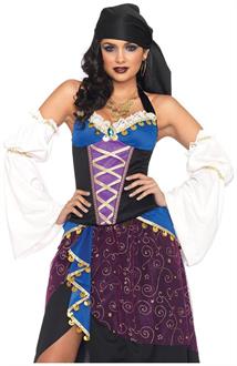 4 PC. Tarot Card Gypsy bustier