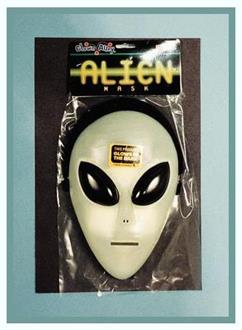 Glow In The Dark Alien Mask