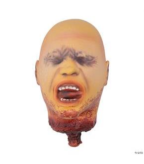 Ripped Off Head Halloween Prop