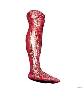 Skinned Right Leg Decoration Prop