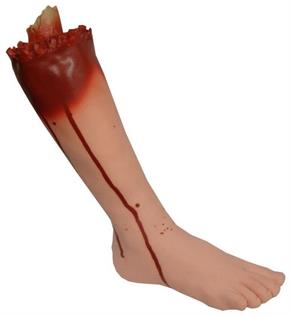 Right Leg Vinyl Decoration Prop