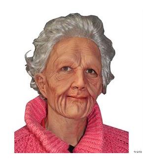 Supersoft Old Woman Mask