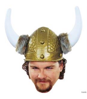 Viking Helmet Gold 1 Sz