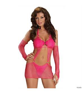 Halter Dress Net