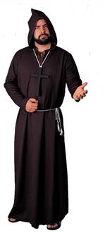 Black Medieval Monk Costume