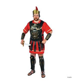 Roman Armour Gold Wash Costume