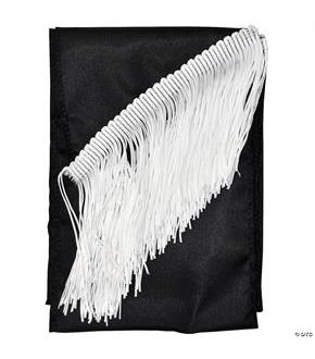 Sash Fringed Black