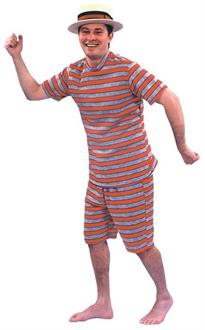 20's Men Bathing Suit Costume