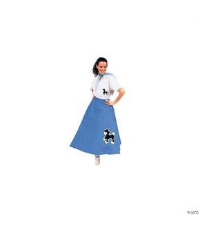 Poodle Skirt Adult Costume