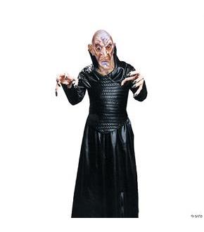Robe Leather Like Black
