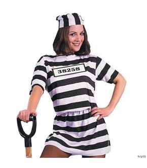 Convict Woman Costume