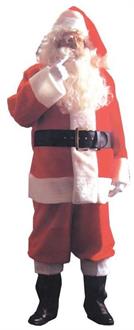 Santa Suit Plush Costume