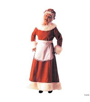 Long Santa Dress Costume