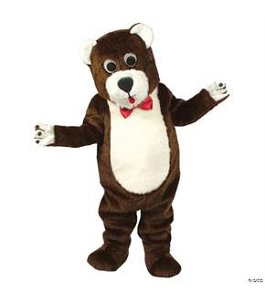 Teddy Bear Mascot As Pictured Costume