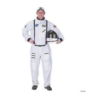 White Astronaut Suit Costume
