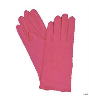 Gloves Nylon W Snap Hot Pk Yth