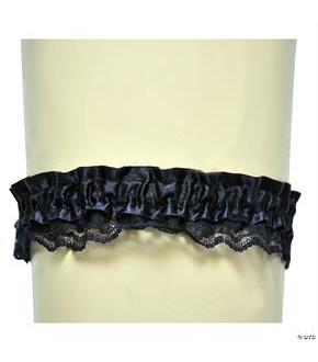 Single Black Lace Garter