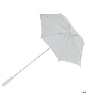 Nylon Ivory Parasol