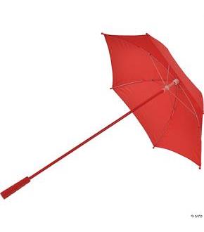 Nylon Red Parasol