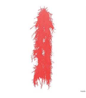 Boa Ostrich Red 2 Yds