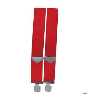 Suspenders 1890S Red