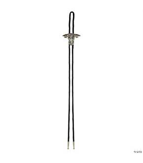 Tie Bolo String Black