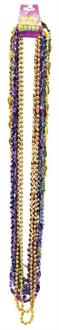 48 Inch Mardi Gras Beads Chain