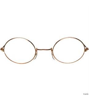 Glasses John Gold Clear
