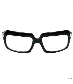 Glasses 80'S Scratcher Blk Clr