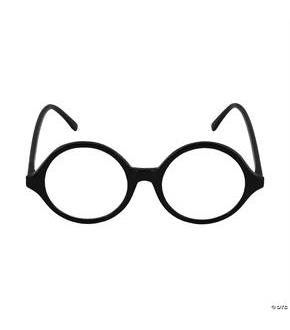 Glasses Professor Blk Clr