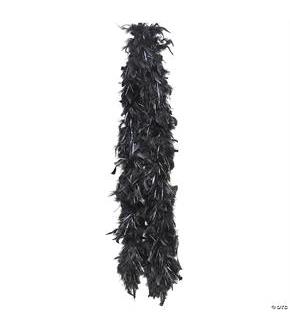 Boa Blk Chand W Silver Lurex
