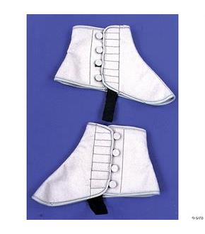 Grey Felt Spats