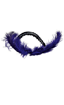 Purple Dance Hall Headpiece