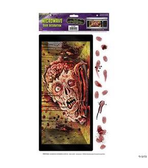 Halloween Microwave Door Decor