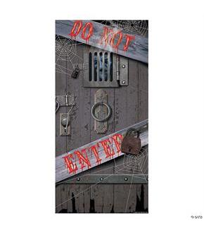 Spooky Halloween Door Cover