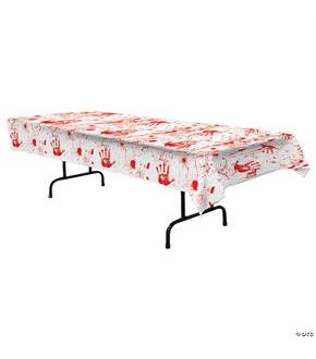 Bloody Handprints Tablecover