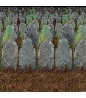 Graveyard Backdrop