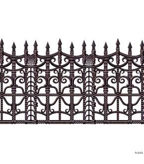 Creepy Fence Border