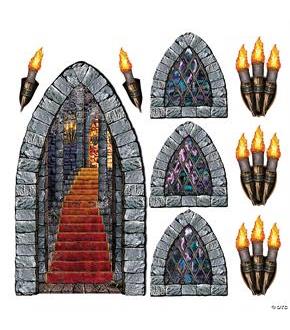Stairway Window Torch Props