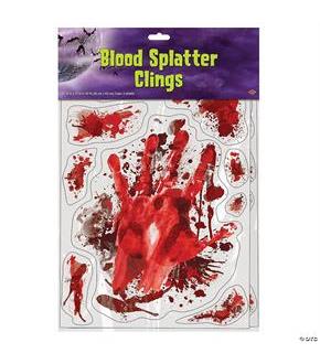 Blood Splatter Clings