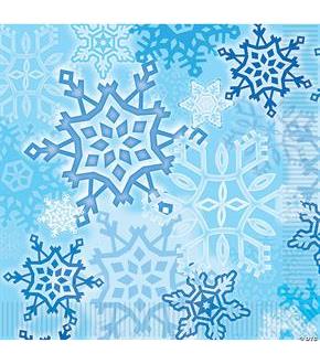 Snowflake Luncheon Napkins