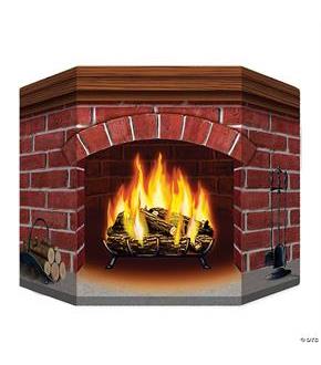 Brick Fireplace Standup