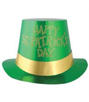 Glittered St Patricks Day 5 Pk