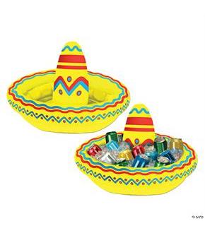 Inflatable Sombrero Cooler