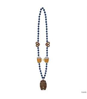 Oktoberfest Beads Keg Medallio