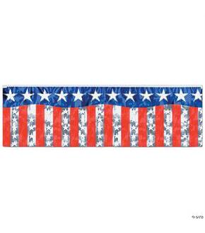 Stars Stripes Fringe Banner