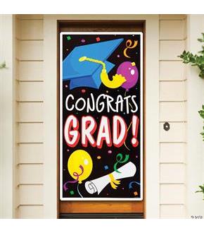 Congrats Grad Door Cover