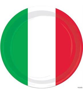 Red White Green Plates